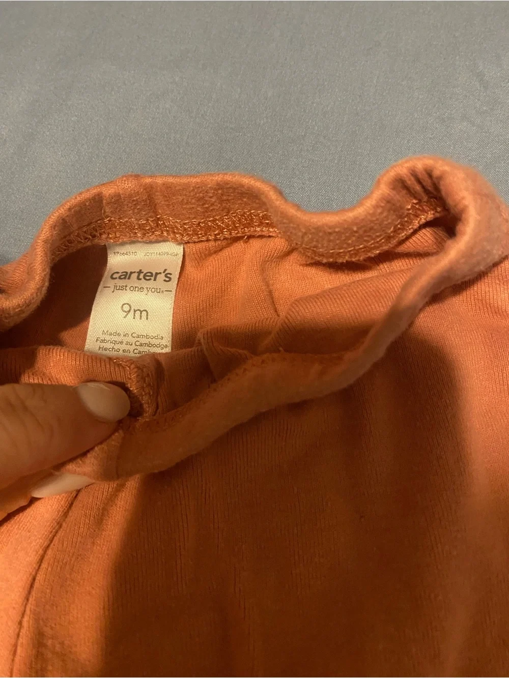Baby Cozy Pull-On Bottoms in Coral